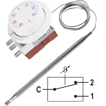 Sygonix Vestavný kapilárový termostat | rozsah -30 až +30 °C