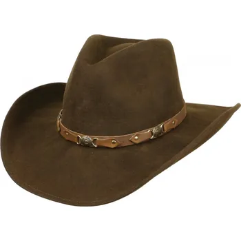 Klobouk Klobouk vlněný Bandit S hnědá