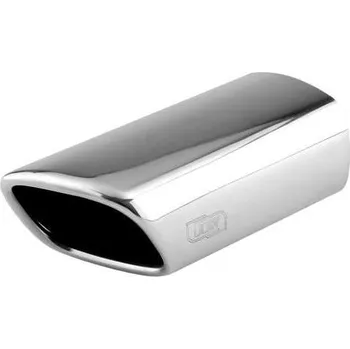 Zadní díl výfuku ULTER SPORT Sportovní výfuk 1x 105x80mm PRAVÁ - NEREZ NRS141, univerzální Průměr vstupu: 55 mm