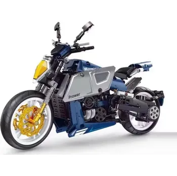 ostatní stavebnice Dětská stavebnice na setrvačnost - Motorka (614 ks)