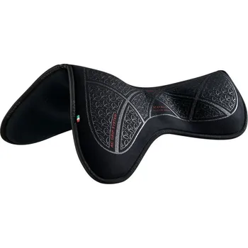 Jezdectví Podložka Acavallo paměťová pěna/Ac grip systém M černá/stříbrná