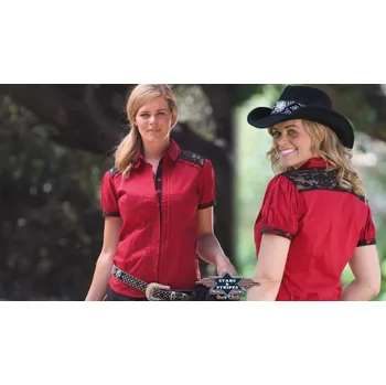 Pánská košile Košile Stars Fabia S červená