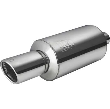 Zadní díl výfuku ULTER SPORT Sportovní výfuk 1x 90mm - NEREZ NRS-001, univerzální Průměr vstupu: 50 mm