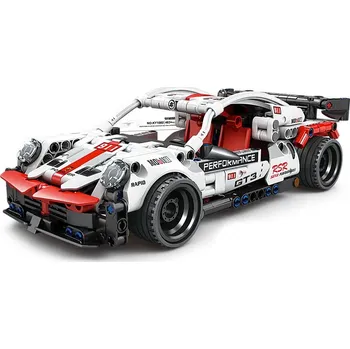 ostatní stavebnice Dětská stavebnice na setrvačnost - Porsche 911 (463 ks)