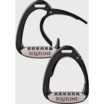 Třmeny Equiline X-Cell dressage černá