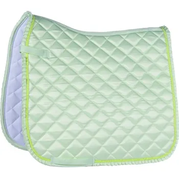 Dečka pod sedlo HKM Monako Noble full Všestranná neon zelená