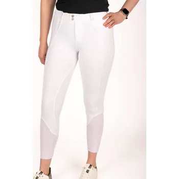Jezdecké kalhoty Rajtky Samshield Gaia crystal knee grip P24 38(FR36) bílá