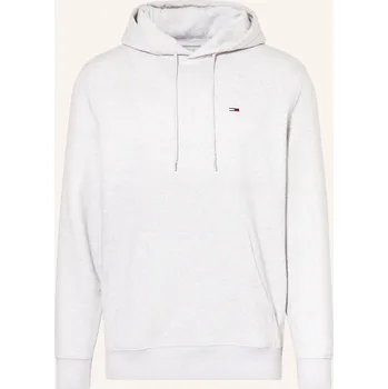 Pánská mikina Tommy Jeans Pánská Mikina S Kapucí, světle šedá, XXL