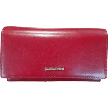 Peněženka Marta Ponti dámská kožená peněženka červená B120802 VERMELHO