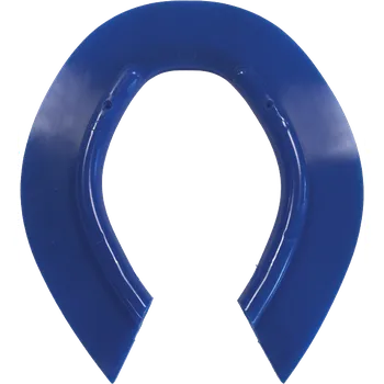 Koňská podkova Podložka Mustad No-Snow Blue zadní