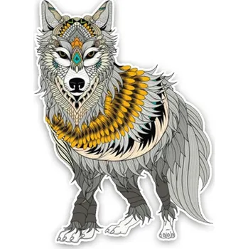 samolepka Samolepka s vlkem
