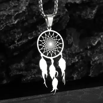 Řetízek Náhrdelník a přívěsek lapač snů