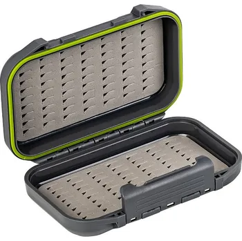Pouzdro na rybářské vybavení Krabička na mušky Traper Nymph Double Waterproof Box