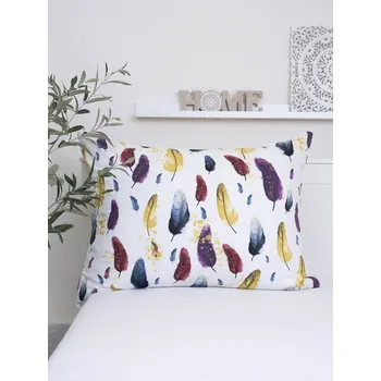 Povlak na dekorativní polštářek Bavlněný povlak na polštář Renforcé 70 × 90 cm - Peříčka