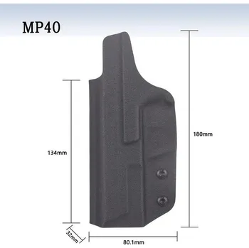 Příslušenství pro sportovní střelbu Smith & Wesson MP 40 pro praváka - vnitřní kydex 133MP40P