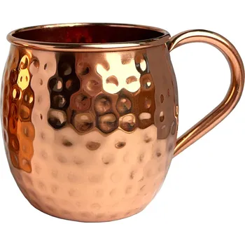 Nature's Own Měděný hrnek s ouškem tepaný 500 ml