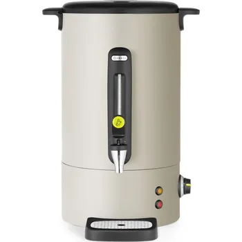 Ohřívač nápojů Bojler na horké nápoje UNIQ, HENDI, designed by Robert Bronwasser, 16L, špinavě bílá, 220-240V/1650W, 357x380x(H)502mm