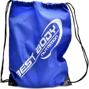 Sportovní taška Best body nutrition Bag design batoh se šňůrkami modrý Best body nutrition Bag design batoh se šňůrkami modrý