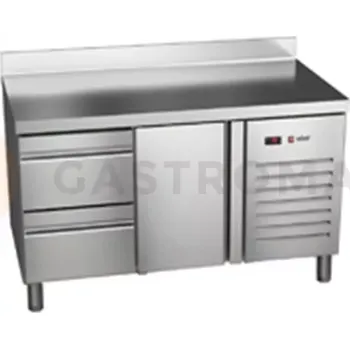 Chladicí stůl 600 mm se zásuvkami 2542x600x850 mm | ASBER, ETP-6-250-08 HC SB40 Essenzial Line