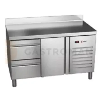 Chladicí stůl 700 mm se zásuvkami GN 1/1 2242x700x850 mm | ASBER, ETP-7-225-16 HC SB40 Essenzial Line