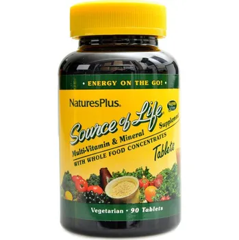 NaturesPlus Source of Life Multi-Vitamin + Mineral 90 tbl.