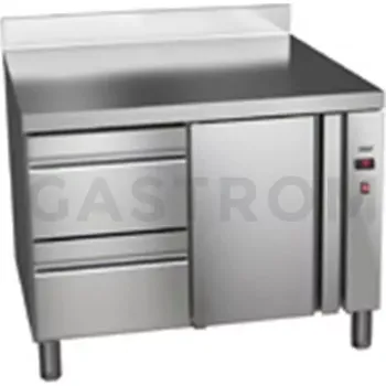 Chladicí stůl 600 mm se zásuvkami bez agregátu 1717x600x850 mm | ASBER, ETP-6-169-14 R HC SB40 Essenzial Line