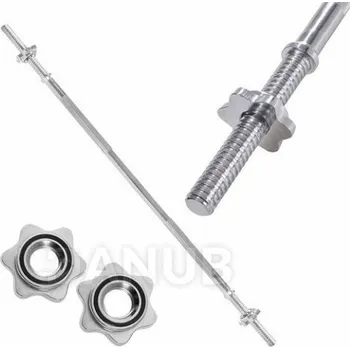 Skříň na sportovní potřeby Vzpěračská tyč rovná se závity 25mm - 120cm