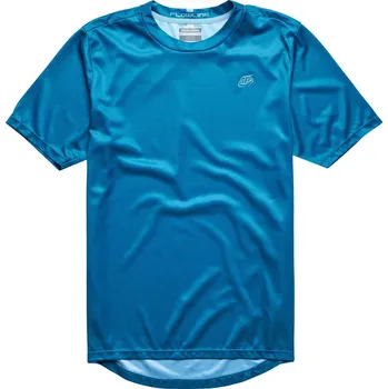 cyklistický dres Troy Lee Designs Flowline Solid Jersey S slate blue