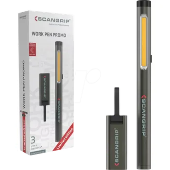 Pracovní světlo Scangrip WORK PEN 200 R + FLASH MICRO R (Dvě svítilny za akční cenu)