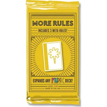 Desková hra Looney Labs More Rules (Expansion for Any Fluxx Deck)
