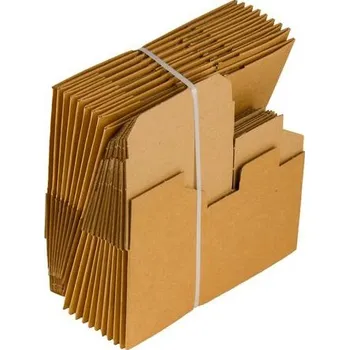 Obalový materiál Poštovní kartonová krabice 121x89x108 mm vnitřní 3VVL E 390g/m2 hnědá - paleta 7200 ks