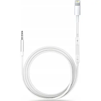 Video redukce Adaptér iPhone iPad lightning na aux mini jack