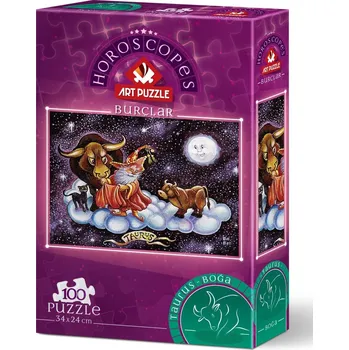 Puzzle ART PUZZLE Puzzle Znamení zvěrokruhu: Býk 100 dílků
