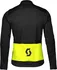 Cyklistická bunda Scott RC Warm Hybrid WB Black/Sulphur Yellow