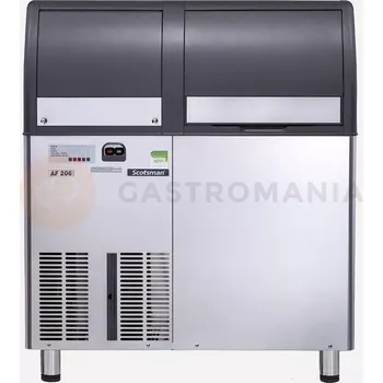 Barová židle Výrobník ledu 950x605x1000 mm chlazený vzduchem, šupinový led | SCOTSMAN, AF-206