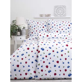 Bytový textil Francouzské bavlněné povlečení Renforcé – Lesní plody