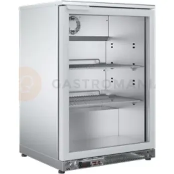 Chladicí barová skříň, inox 625x565x900 mm | ASBER, ERMA-150 SS