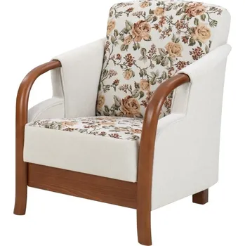 Křeslo Křeslo s dřevěnými područkami MODEL E