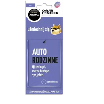 Vůně do auta Aroma Car Závěsná vůně s Yoschi Usměj se!