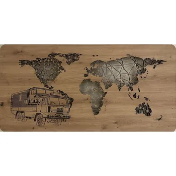 Obraz Li-Go "Tatra 815" světelný obraz 230V 120x60cm provedení povrchu: dub světlý