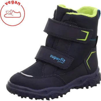 Chlapecké tenisky SUPERFIT dětská zimní obuv HUSKY s membránou blau/hellgrün 1-006081-8000 Velikost: 28