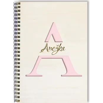 Zápisník Deník iniciála se jménem Barva: Modrá