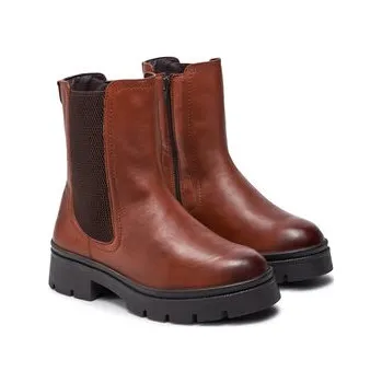 Dámské kozačky Polokozačky s.Oliver 5-26452-43 Hnědá 36