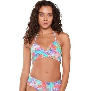 Dámské plavky Dámské plavky LingaDore 7207TB coral leopard velikost 75E