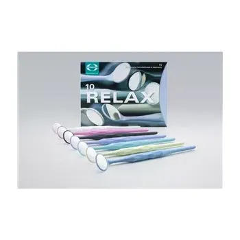 Zrcátko pro motocykl Křištálové zrcátka Relax FS Ultra 4 O 22 mm 10ks pastel blue