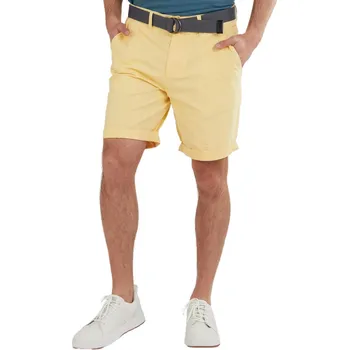 Pánské kraťasy FUNDANGO Pánské šortky North Shore Chino 30 ŽLUTÁ