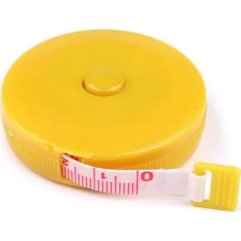 Stoklasa 070772 krejčovský svinovací metr 150 cm 3 žlutý