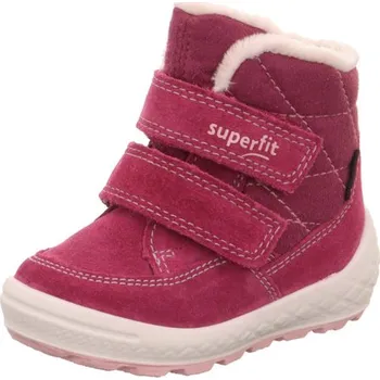 SUPERFIT dětská zimní obuv GROOVY 2.0 rot/ rosa s membránou 1-106314-5000 Velikost: 30