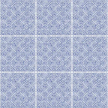 Fototapeta Samolepka na obklady do kuchyně a koupelny azulejos patchwork modrá 30x30 cm