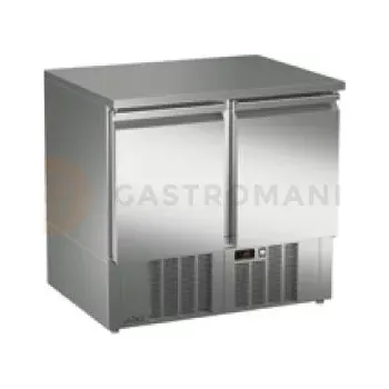 Salátový stůl s masivní deskou 894x700x850 mm | ASBER, ETS-090 NS